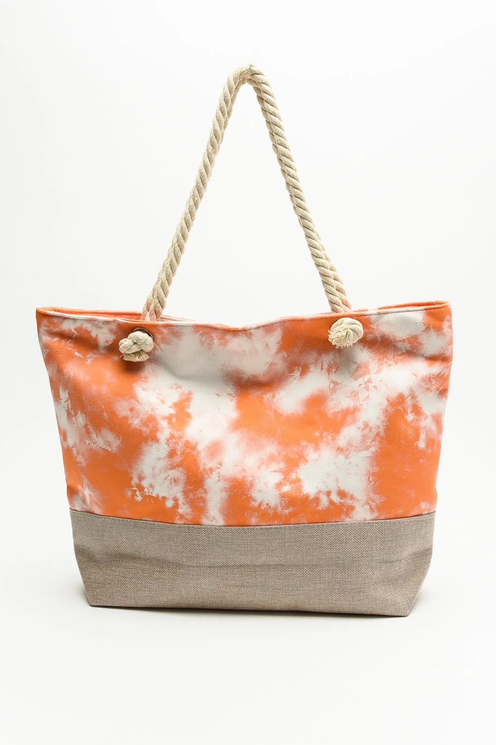 Spacious Tie-Dye Tote Bag