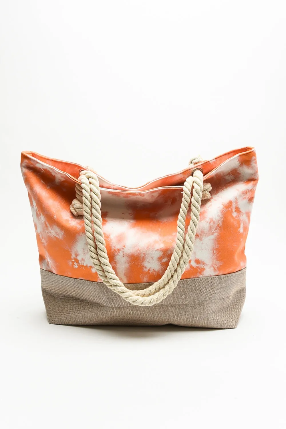 Spacious Tie-Dye Tote Bag