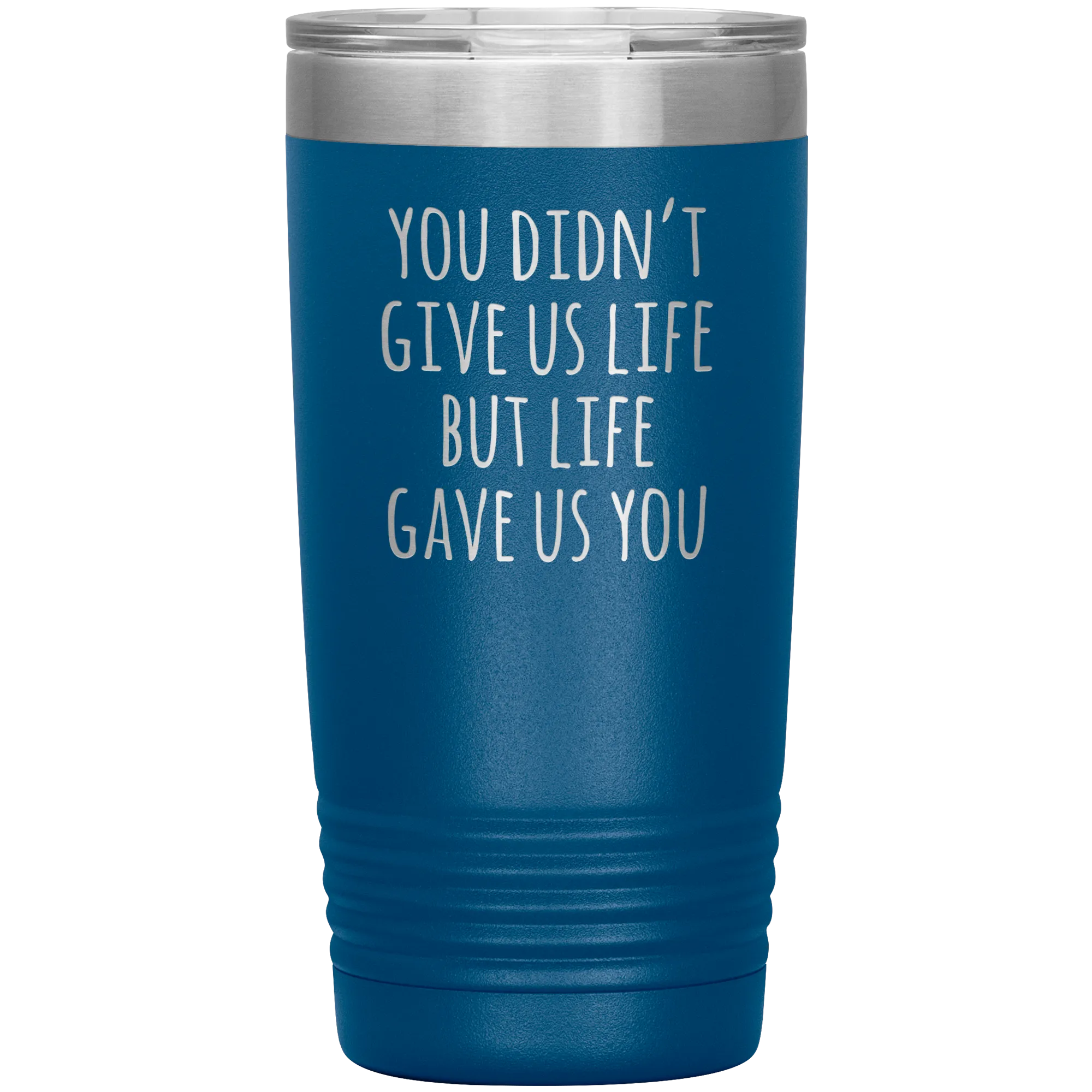 Stepmom Gift Idea for Stepmother Adoptive Mom Mother's Day Present From Us Stemless Insulated Tumbler Hot Cold BPA Free 20oz Travel Coffee Cup
