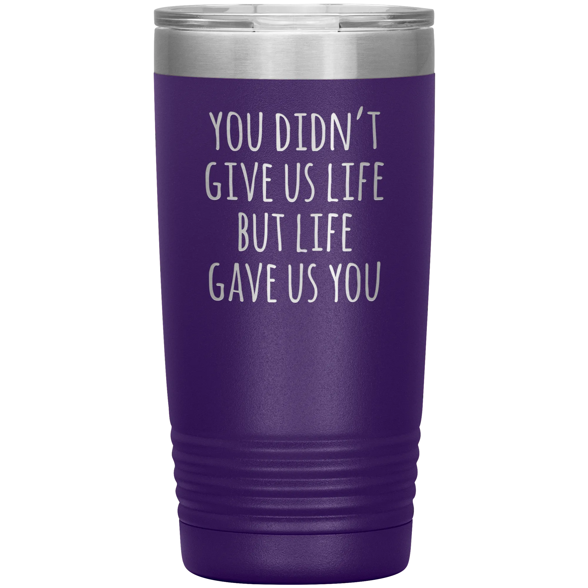 Stepmom Gift Idea for Stepmother Adoptive Mom Mother's Day Present From Us Stemless Insulated Tumbler Hot Cold BPA Free 20oz Travel Coffee Cup