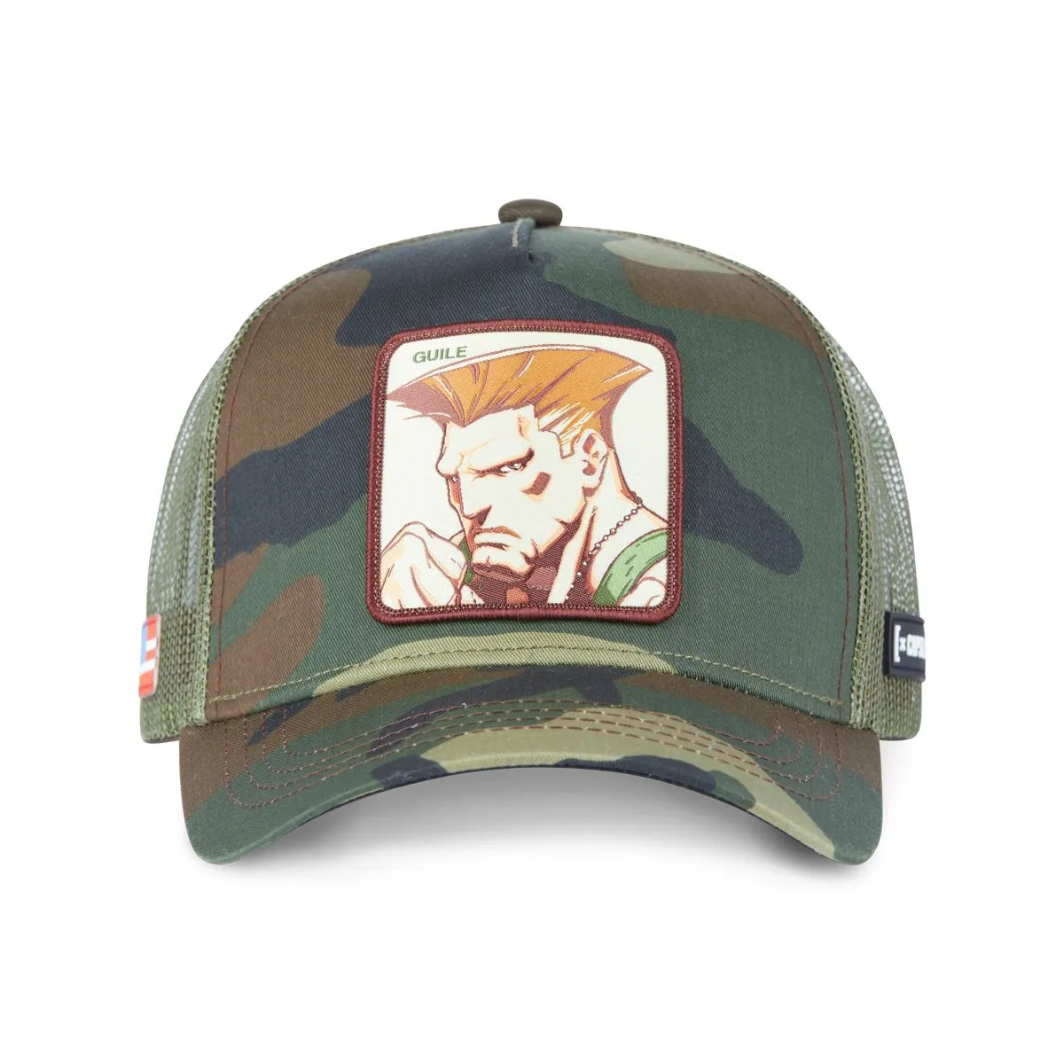 STREET FIGHTER Guile Trucker Hat