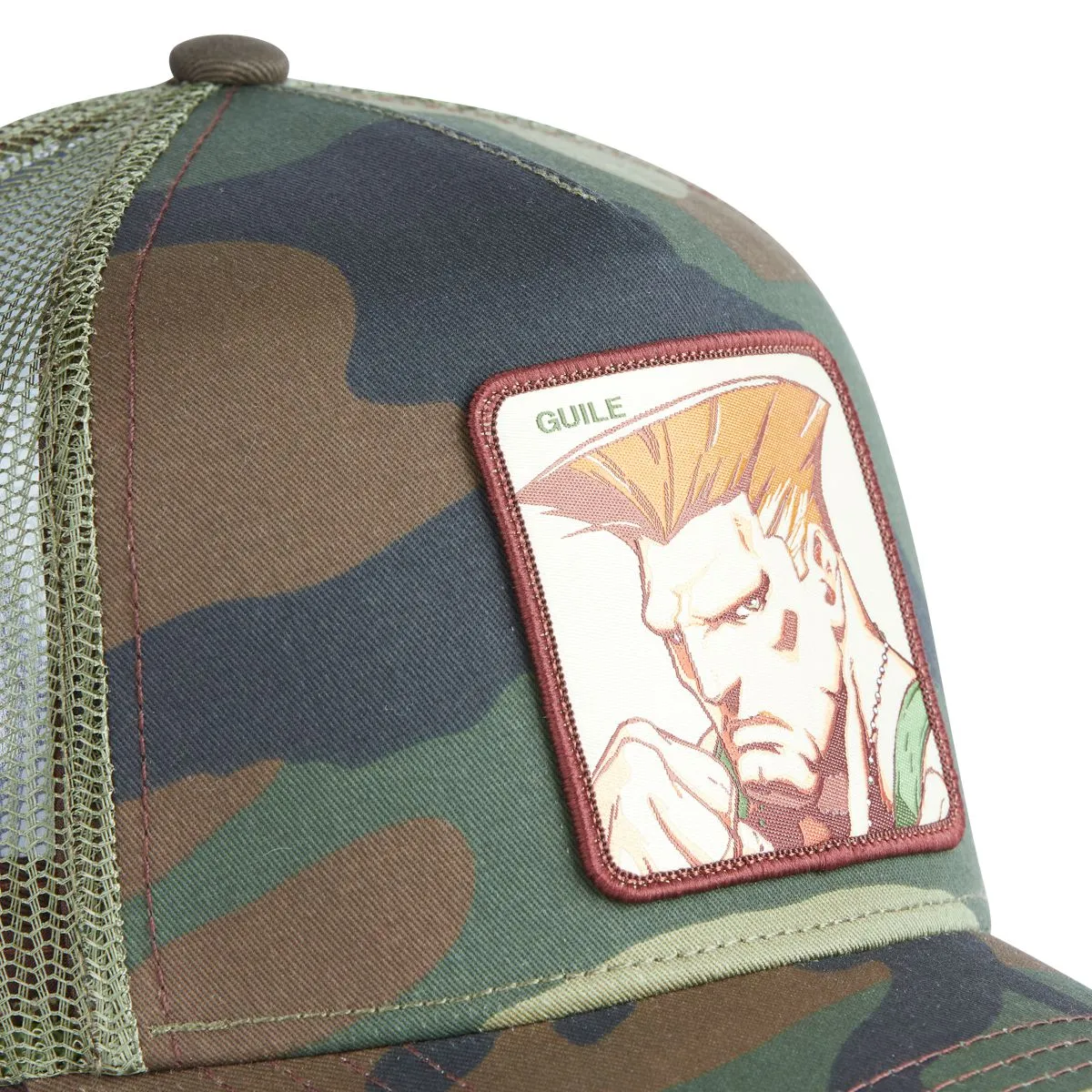 STREET FIGHTER Guile Trucker Hat