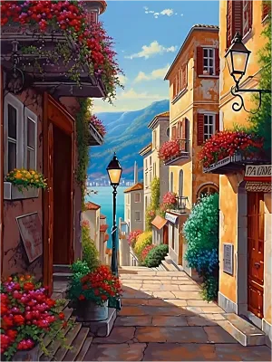 Street Paint By Numbers Kits UK MJ8592