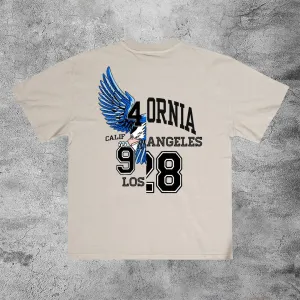 Street Style Letters Numbers T-shirt