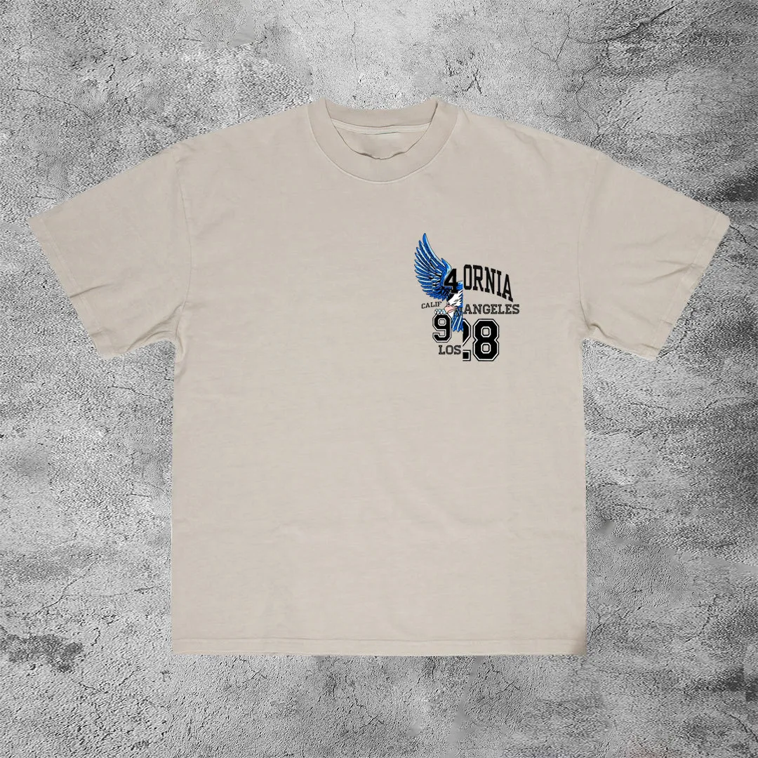 Street Style Letters Numbers T-shirt