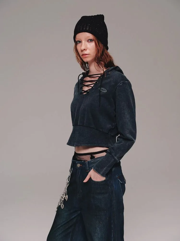 Street style short sweatshirt【s0000011466】