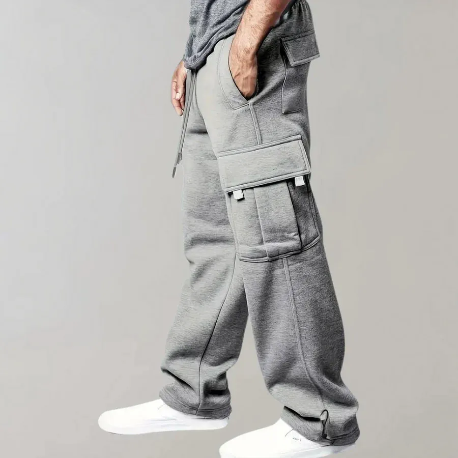 Stylish Birk Men's Cargo Trousers with Multi-Pockets