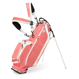 Sunday Golf Ryder 23 Golf Stand Bag Coral (Bag Height 35")