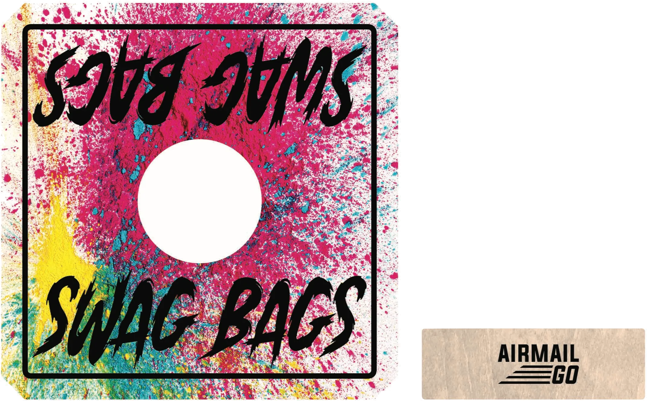 Swag Bags Cornhole Airmail GO Box (Splash)