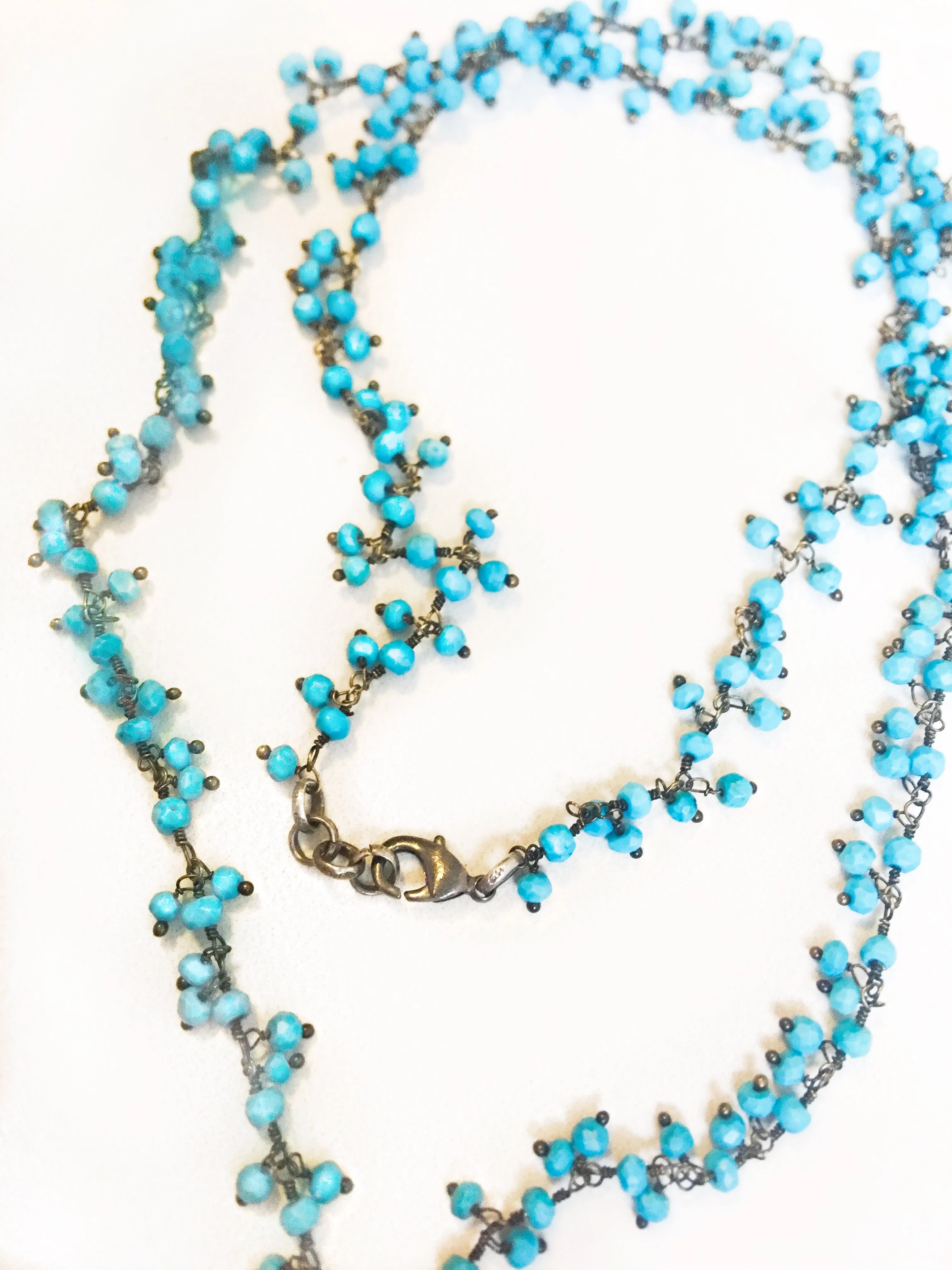Sweet Buddha Turquoise Necklace