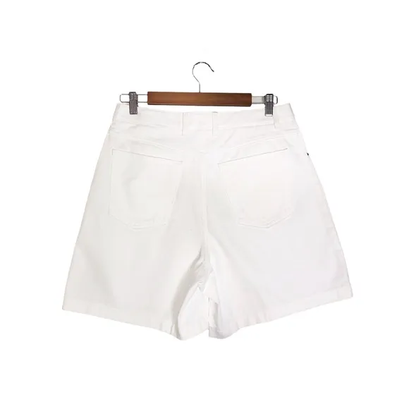 Talbots Vintage 90's Y2K White High Rise Denim Shorts