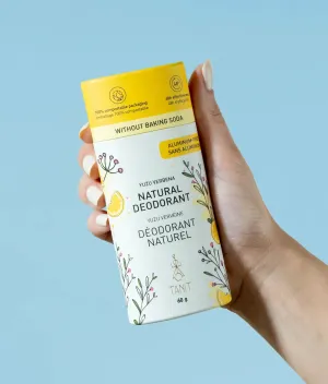 TANIT - Natural Solid Deodorant (NEW): Yuzu   Verbena