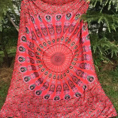 Tapestry Wall Hanging Hippie Printed Bedspread Ethnic Beach Throw Towel Mat Art Home Decor 210*148cm