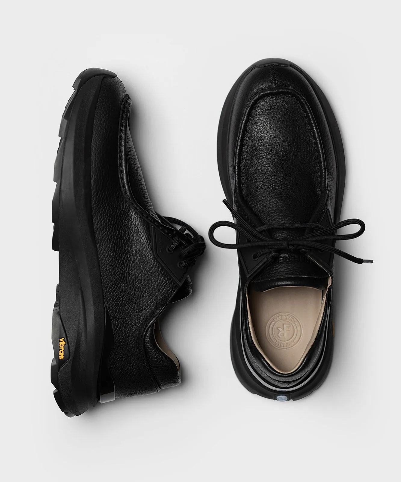 The Fernabee MegaGrip® SP All Black Grained Leather