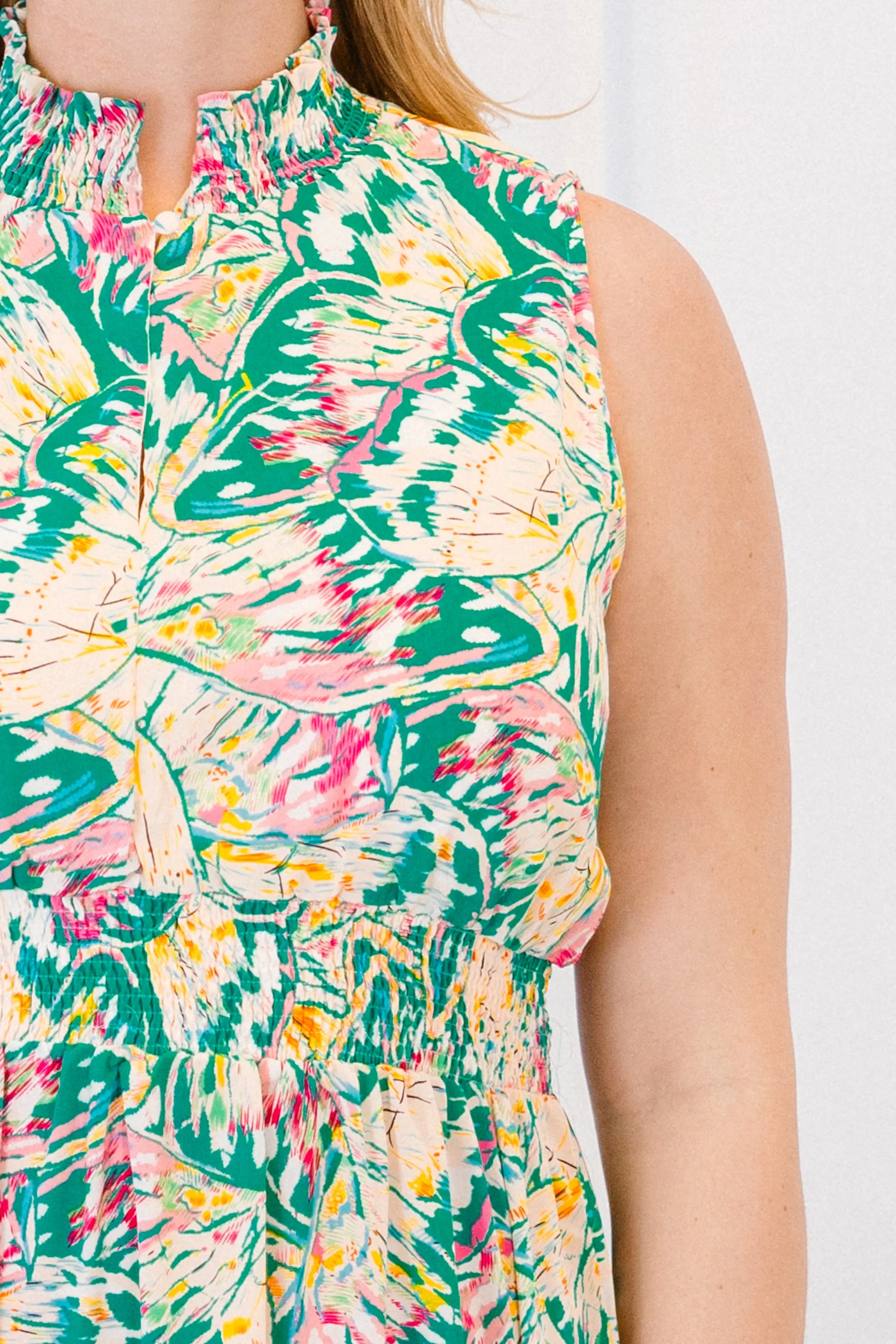 The First Bloom Dress, Green