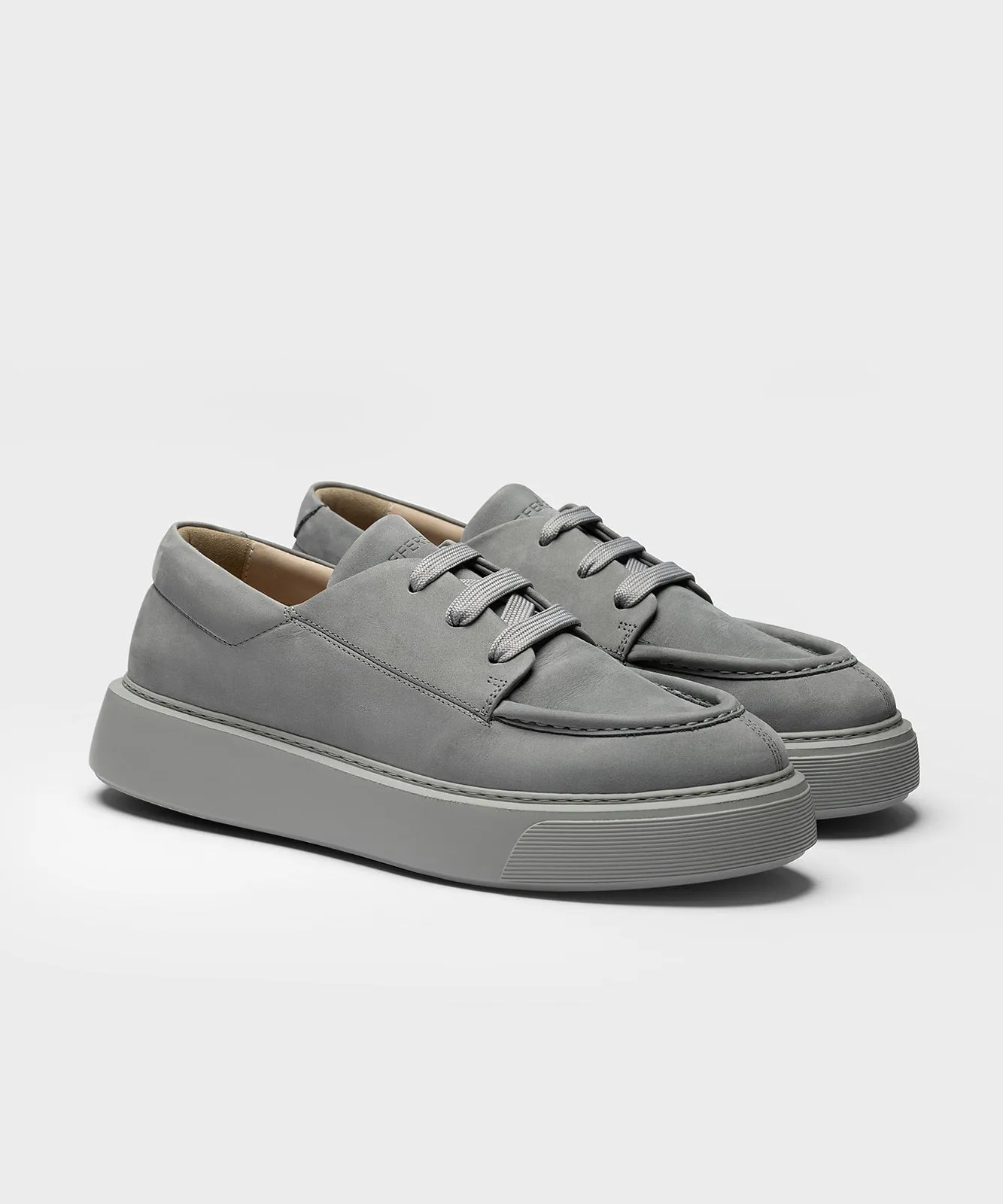 The Tahoe Light Grey Nubuck