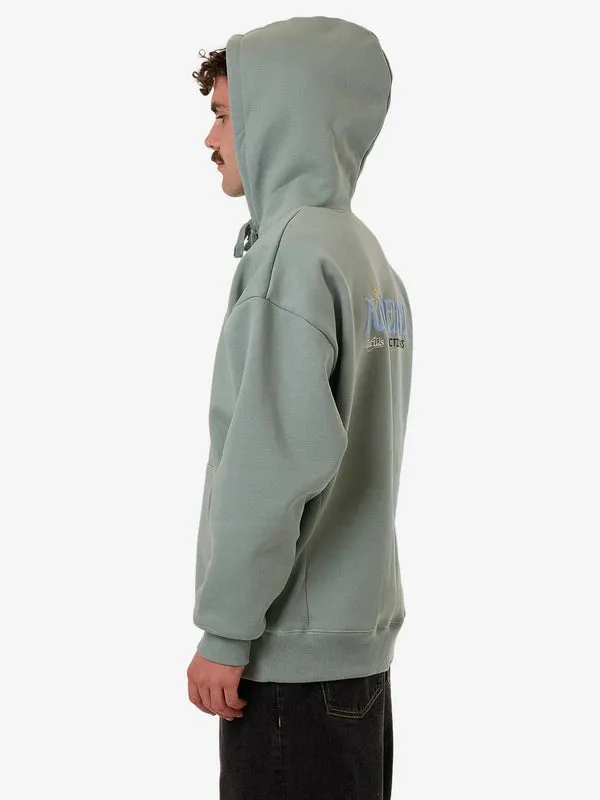 THRILLS AMBIENT CONNECTIONS SLOUCH PULL ON HOOD CHINOIS GREEN