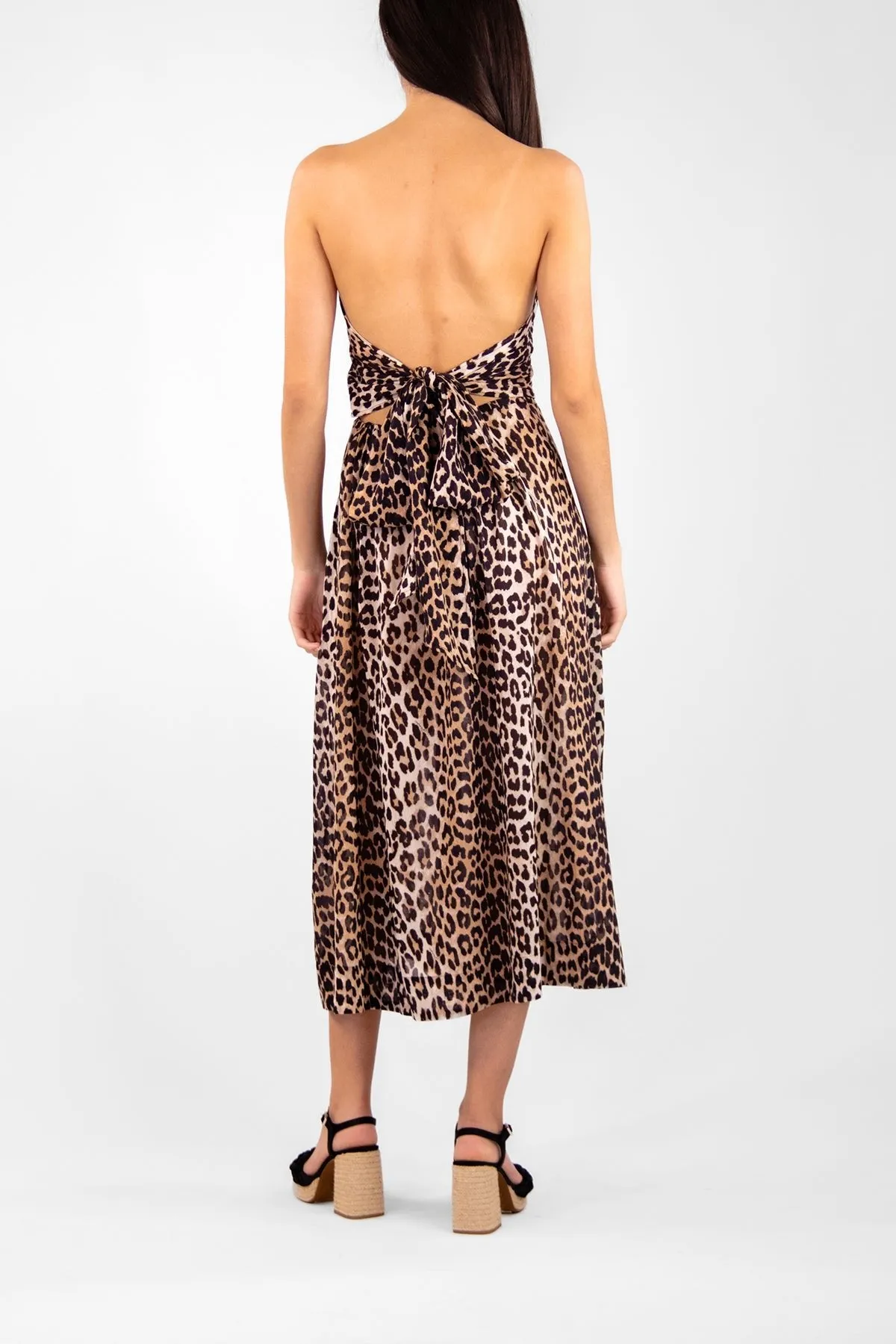 Tieband Multifunctional Dress in Leopard