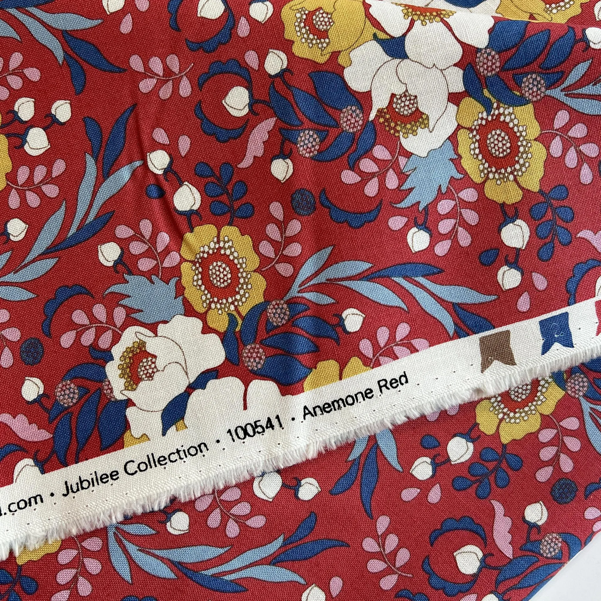 Tilda Fabrics : Jubilee : Anemone Red