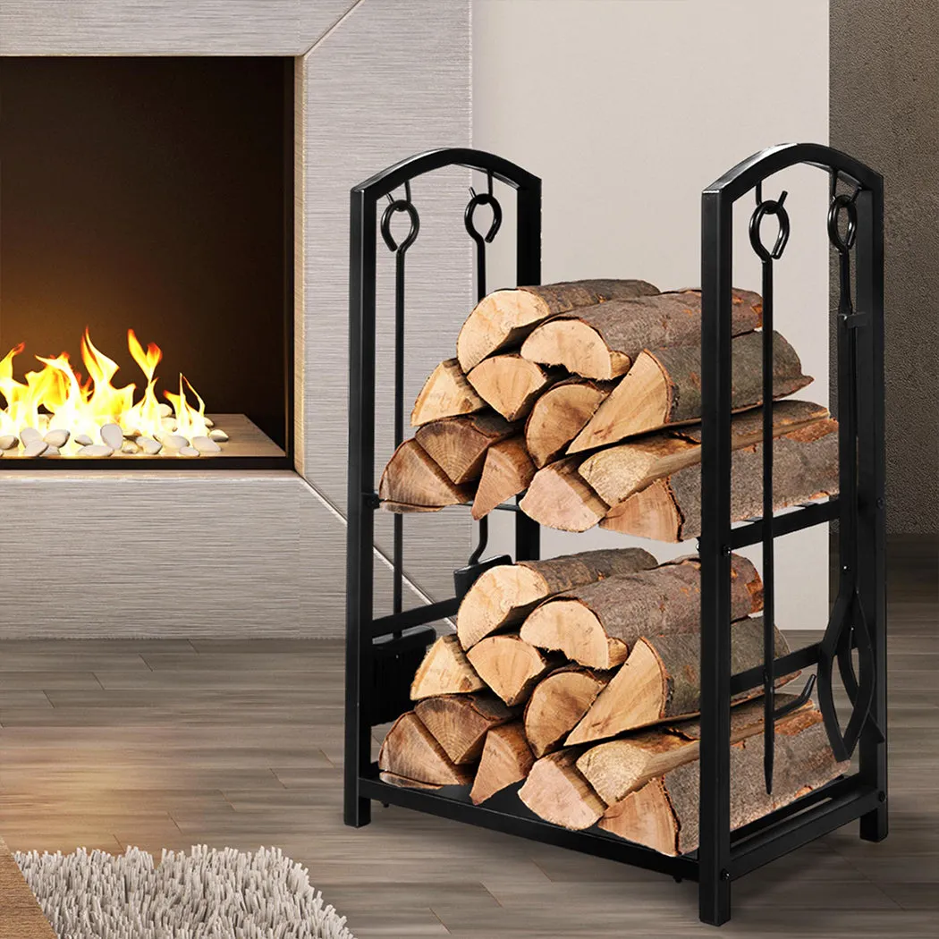 Traderight Firewood Rack 4 Fireplace