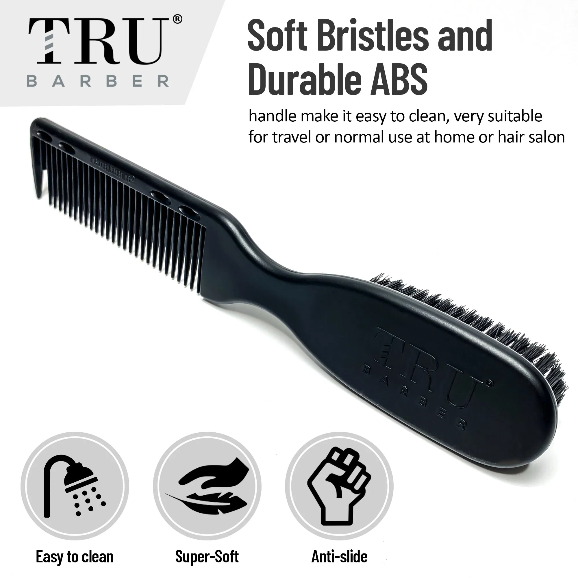 TRU BARBER PRO Fading Brush
