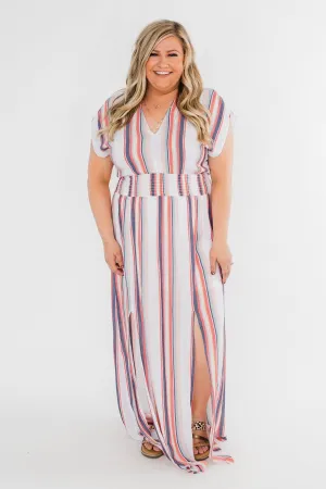 True To You Colorful Maxi Dress- Multi-Colored