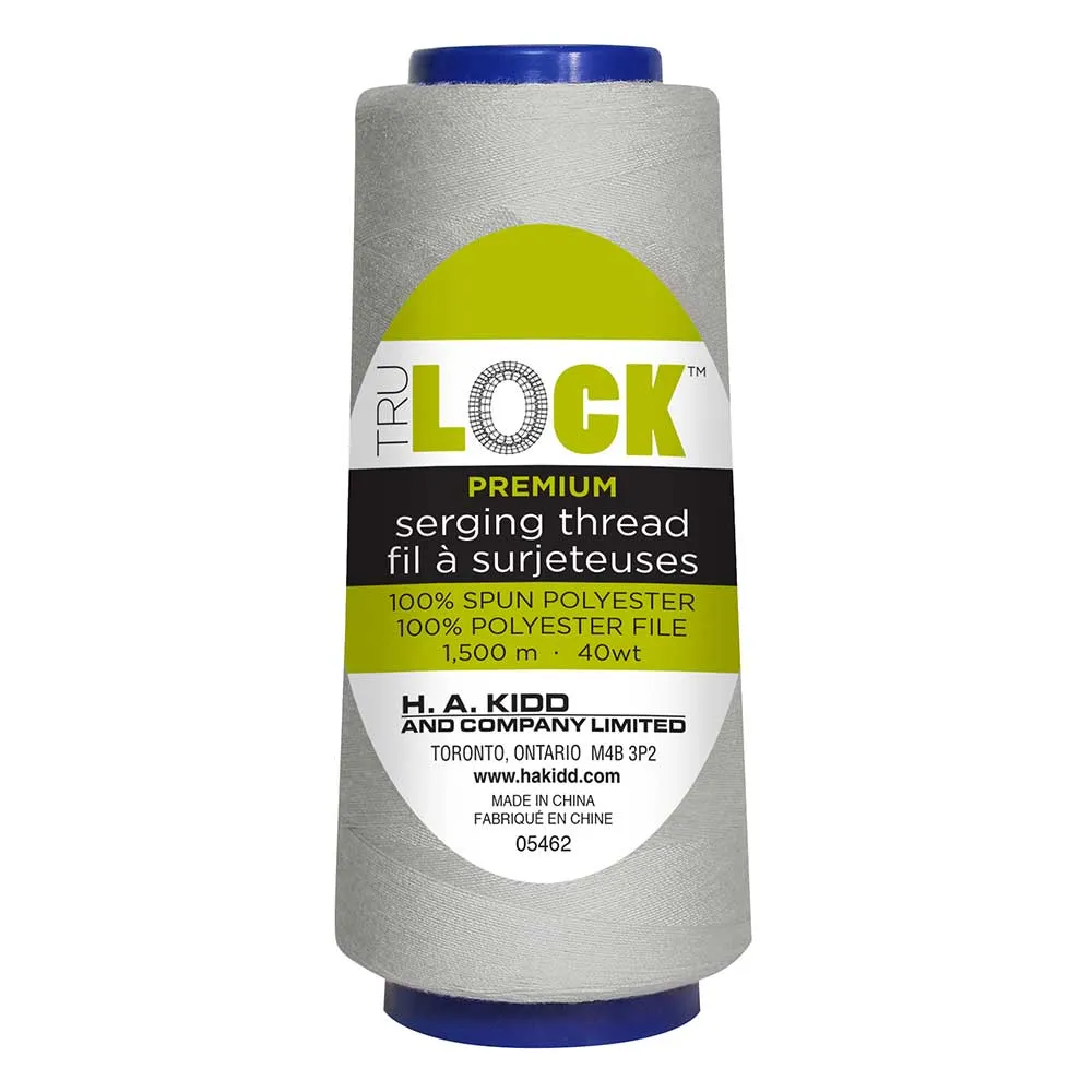 TRULOCK Premium Serging Thread 1500m - Grey