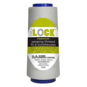 TRULOCK Premium Serging Thread 1500m - Grey