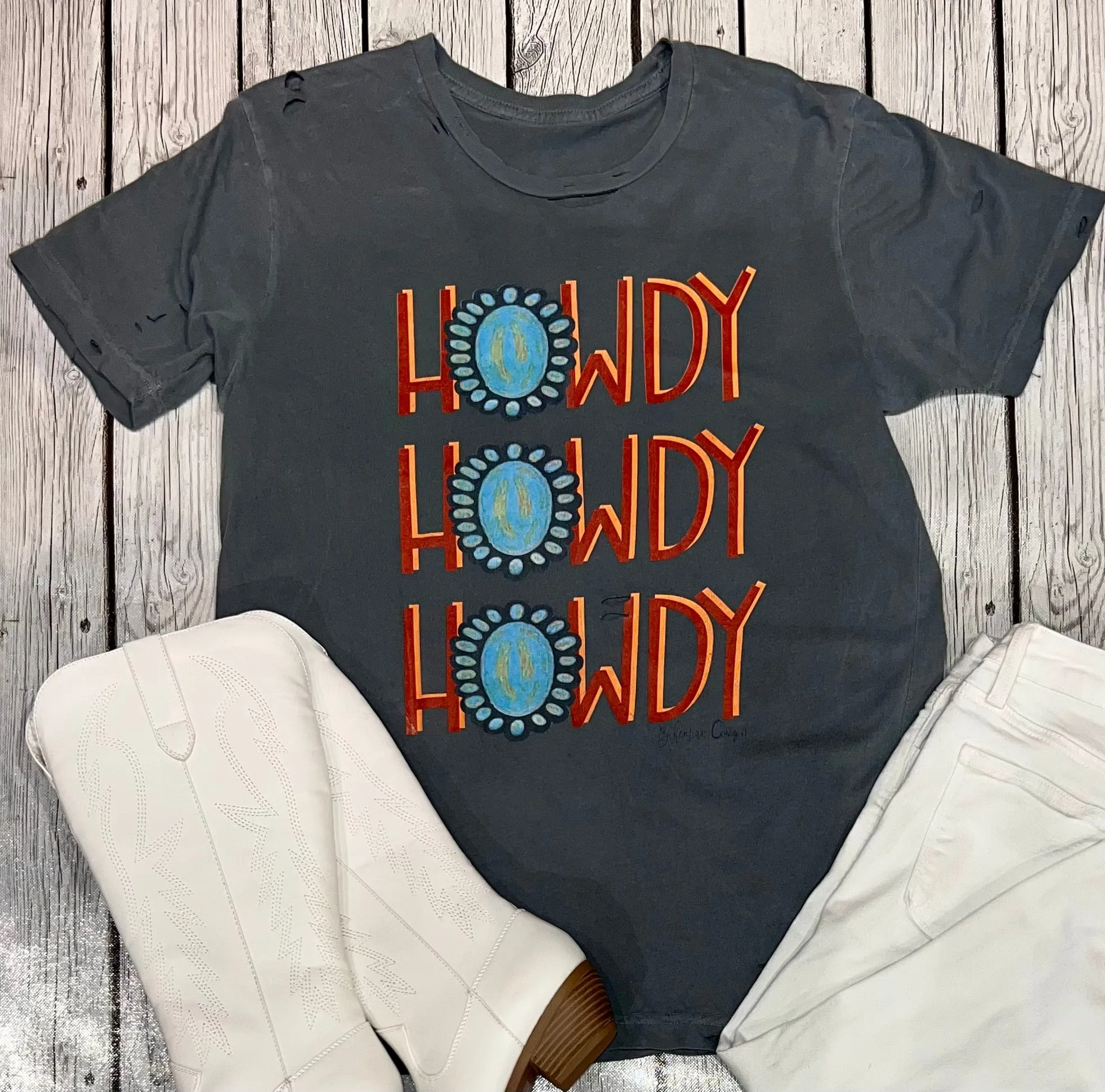 Turquoise Stone Howdy
