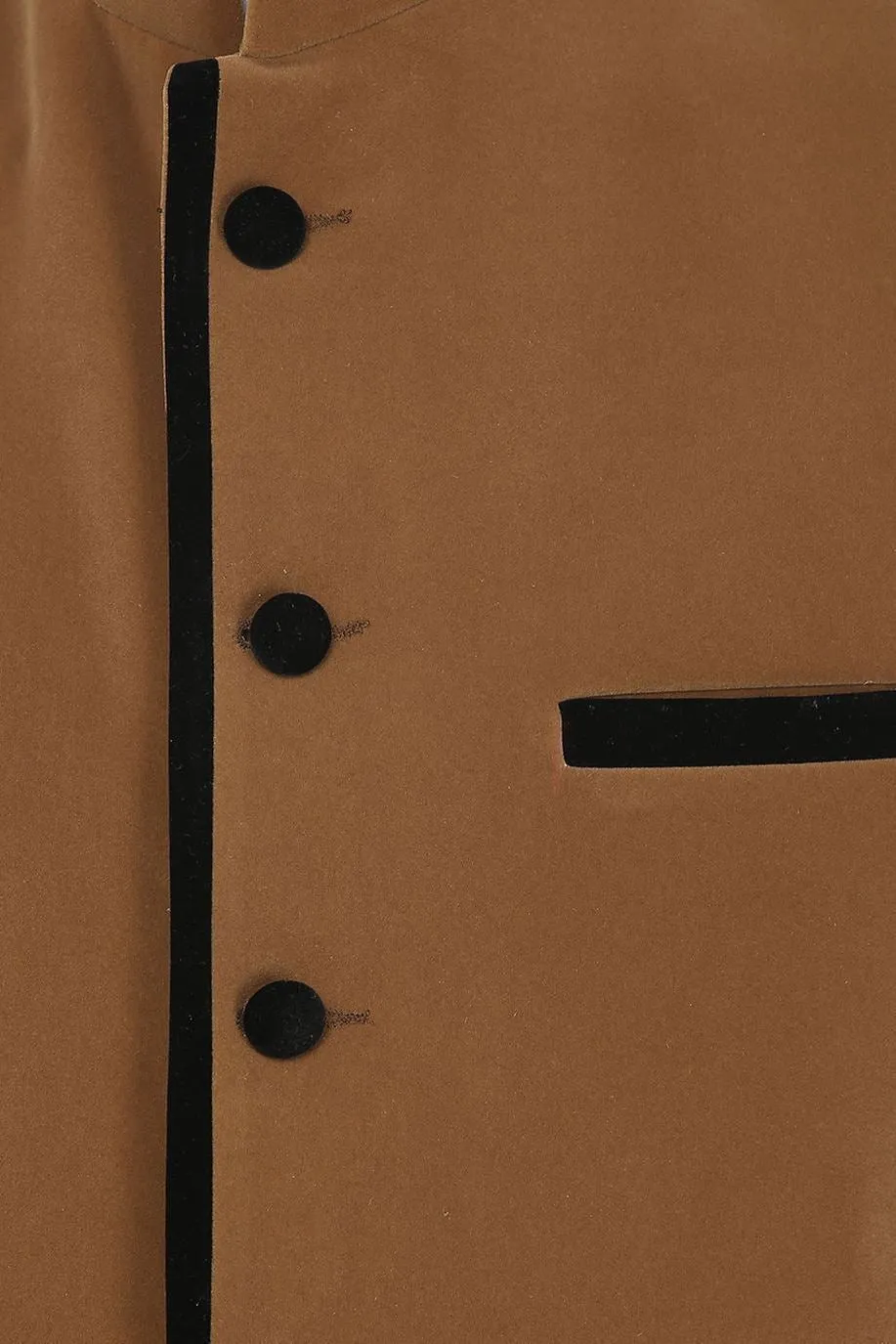 Velvet Brown Modi Nehru Jacket