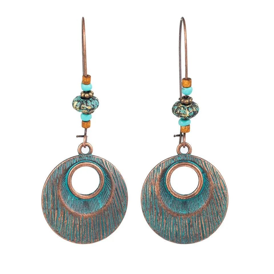Vintage Boho Drop Earrings