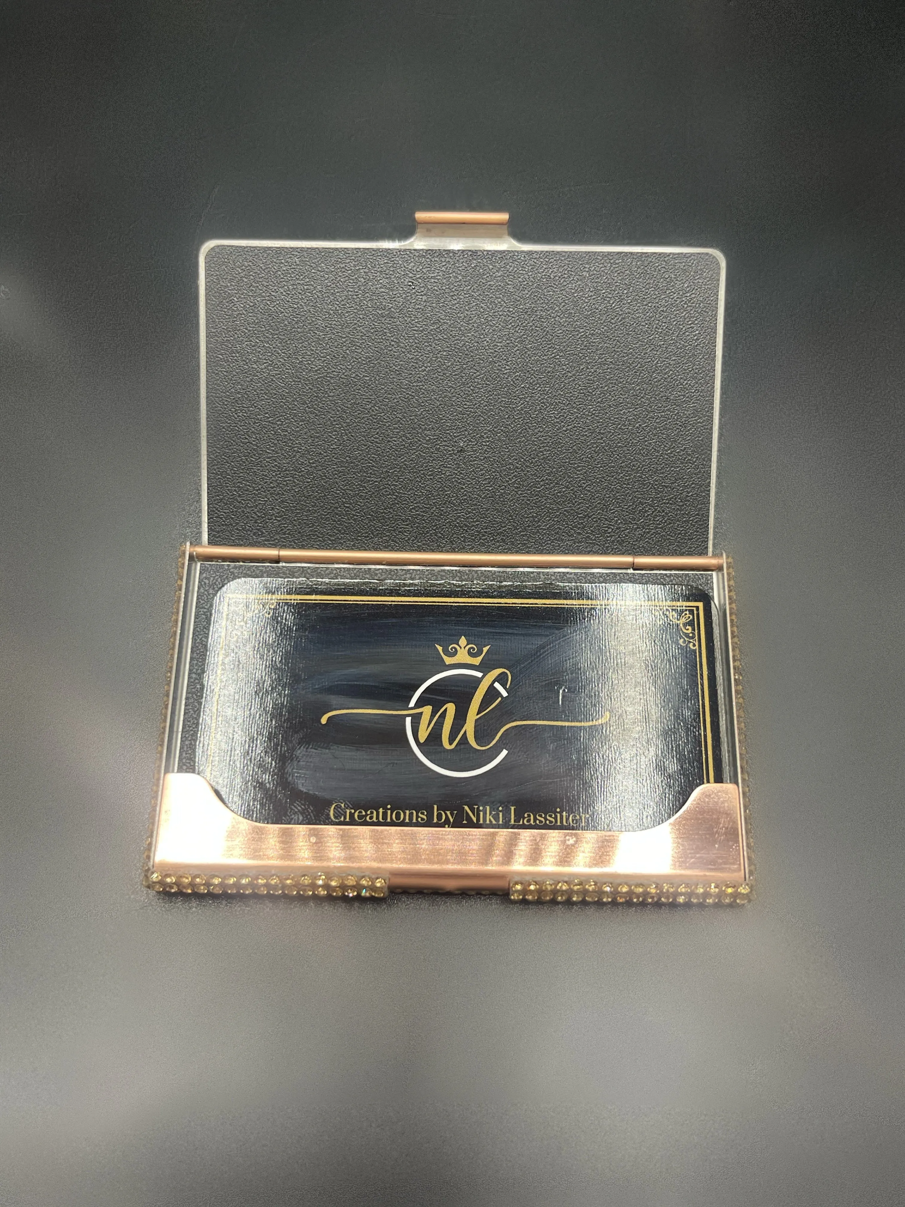 Vintage Gold Cardholder