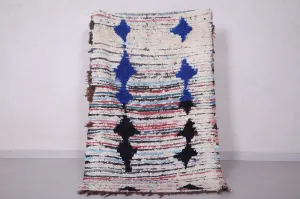 Vintage Moroccan Rug 3.3 x 5 FT - Unique Bohemian Style