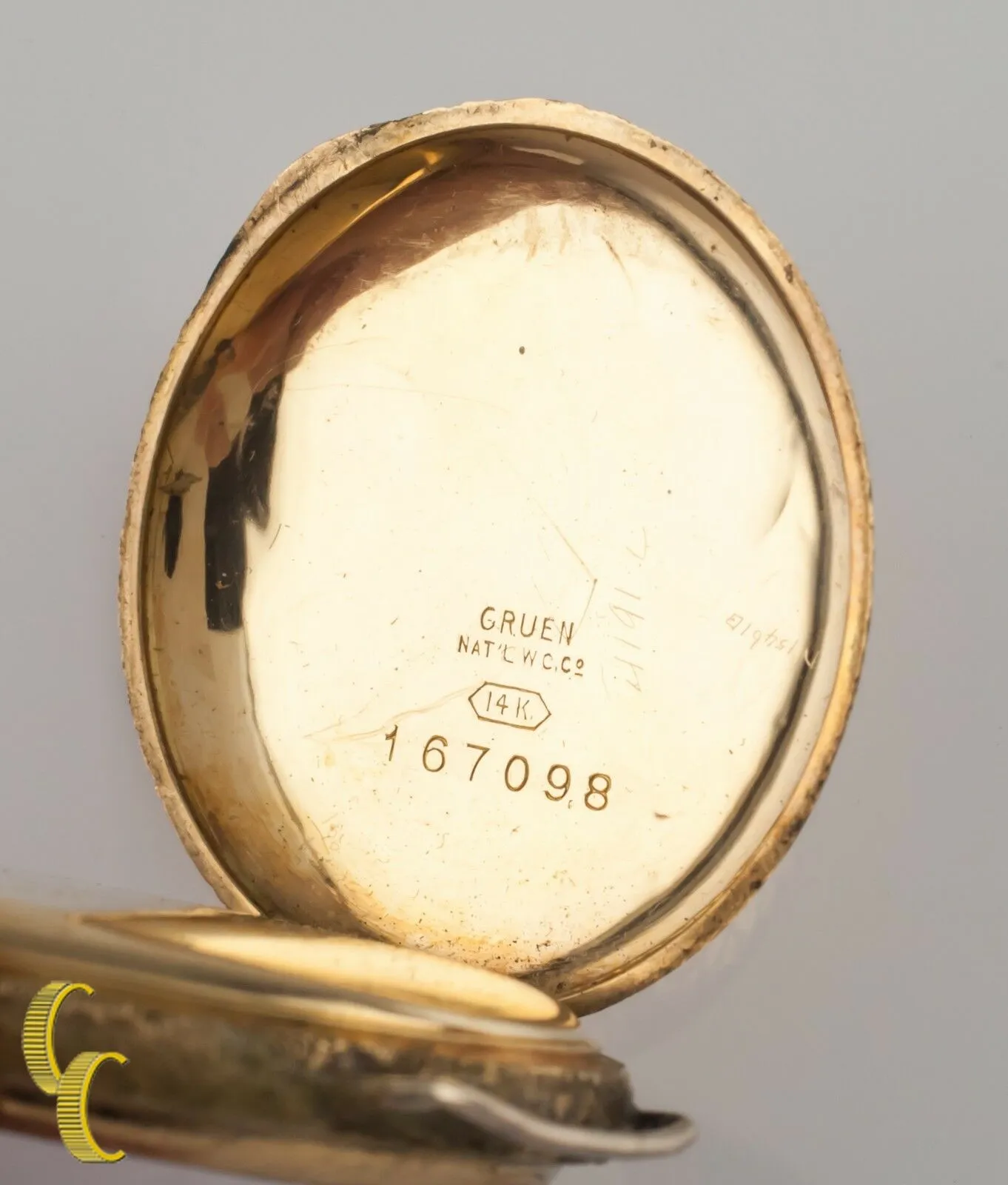 Waltham Antique 14k Yellow Gold Open Face Pocket/Wrist Watch Size 0S 15 Jewels