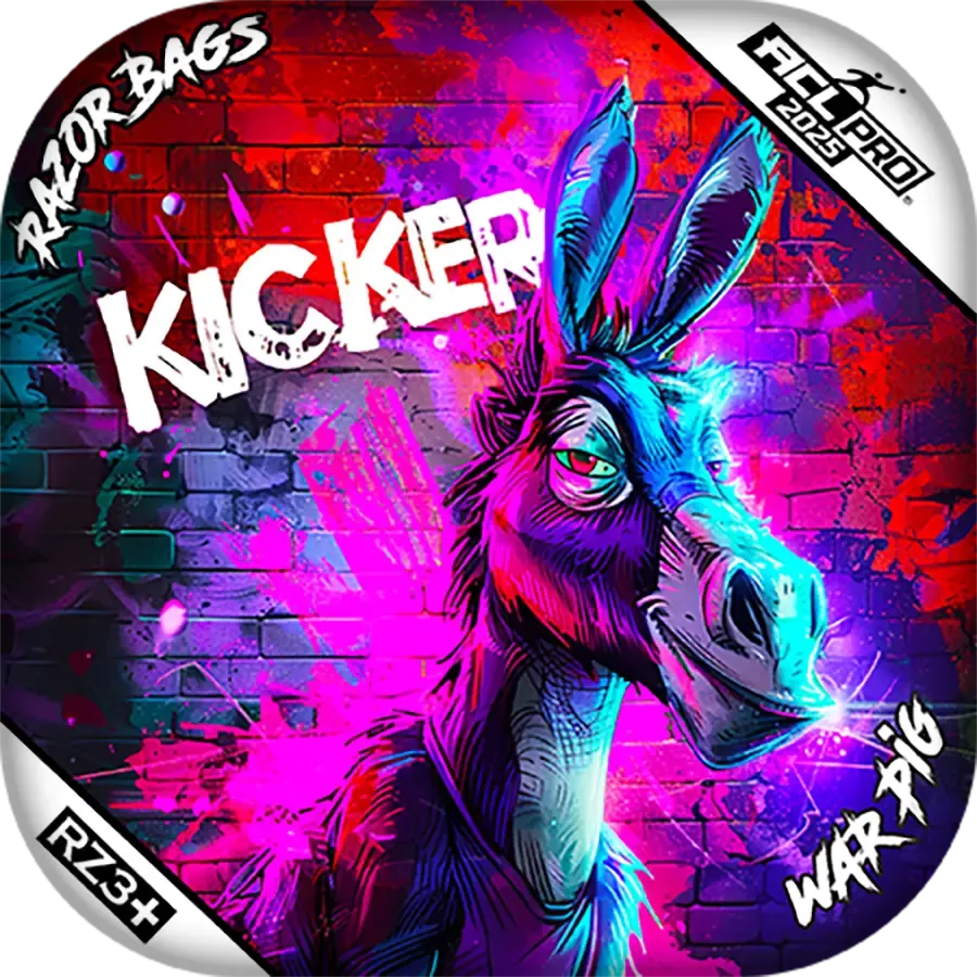 War Pig | Ass Kicker | ACL PRO Razor Cornhole Bags