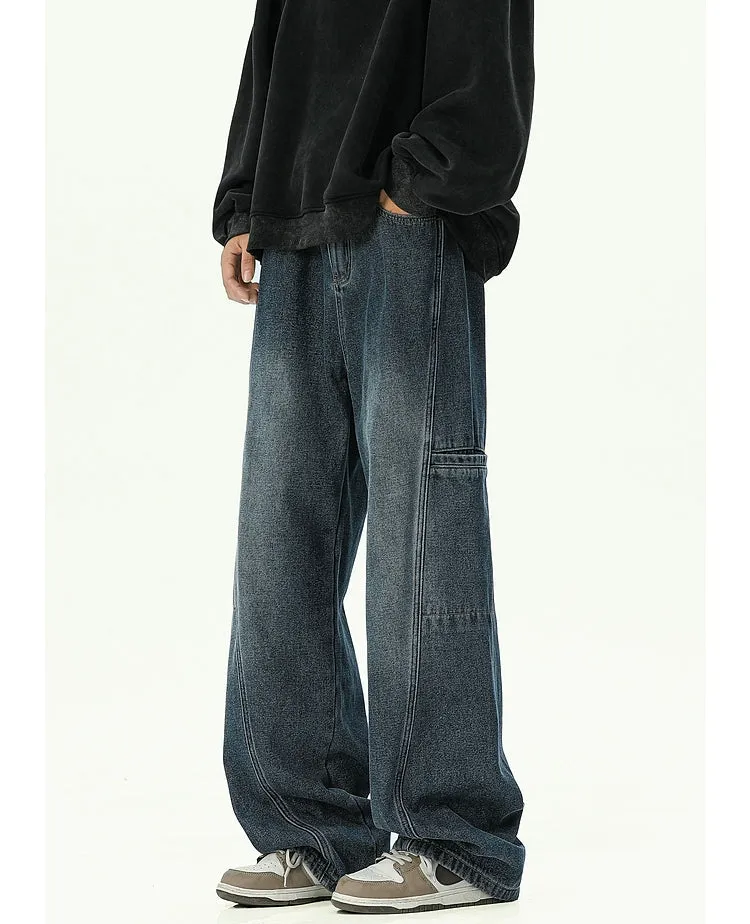 Washed Retro Jeans