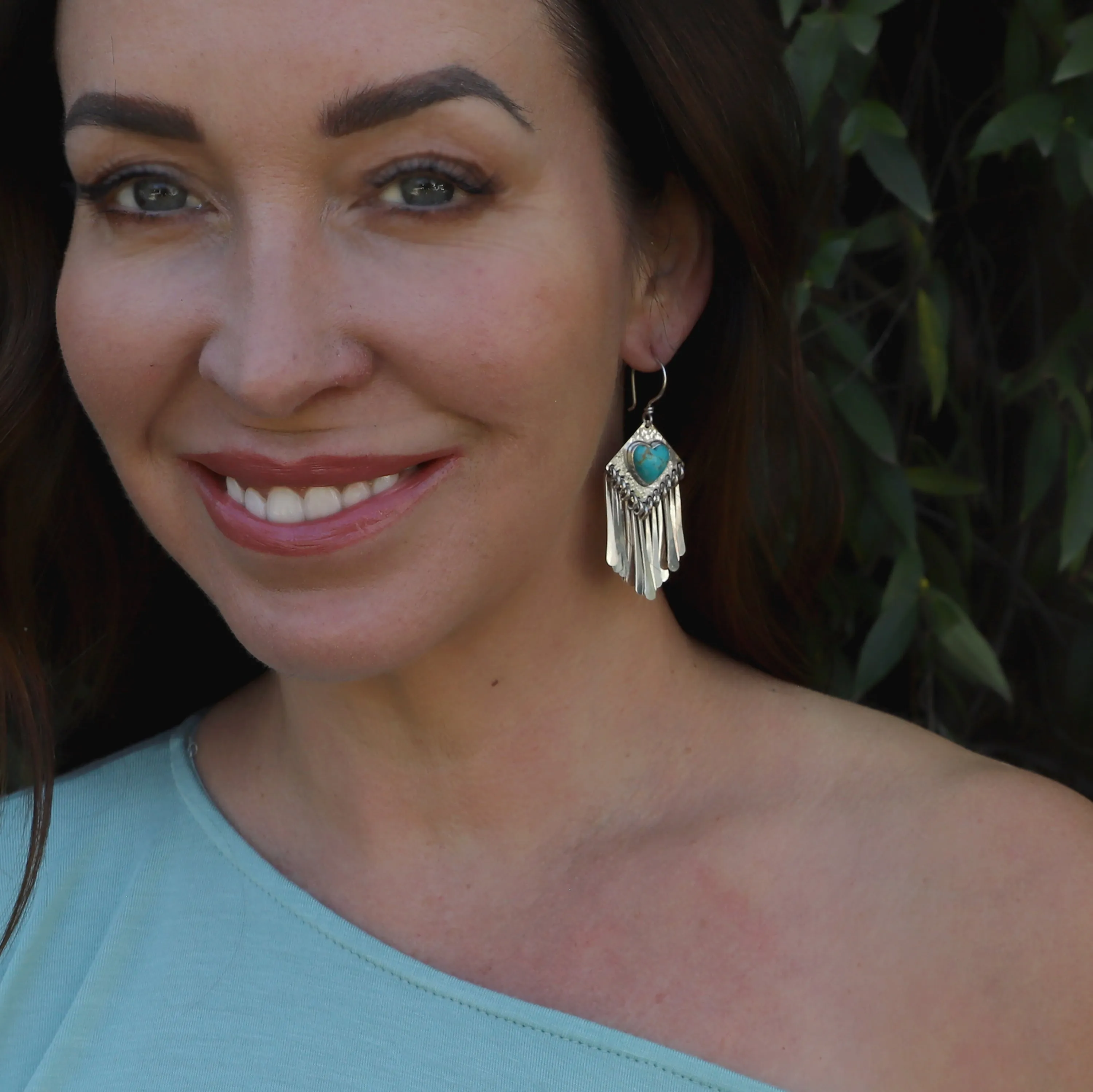 Wear Your Heart Kingman  Natalie Earrings