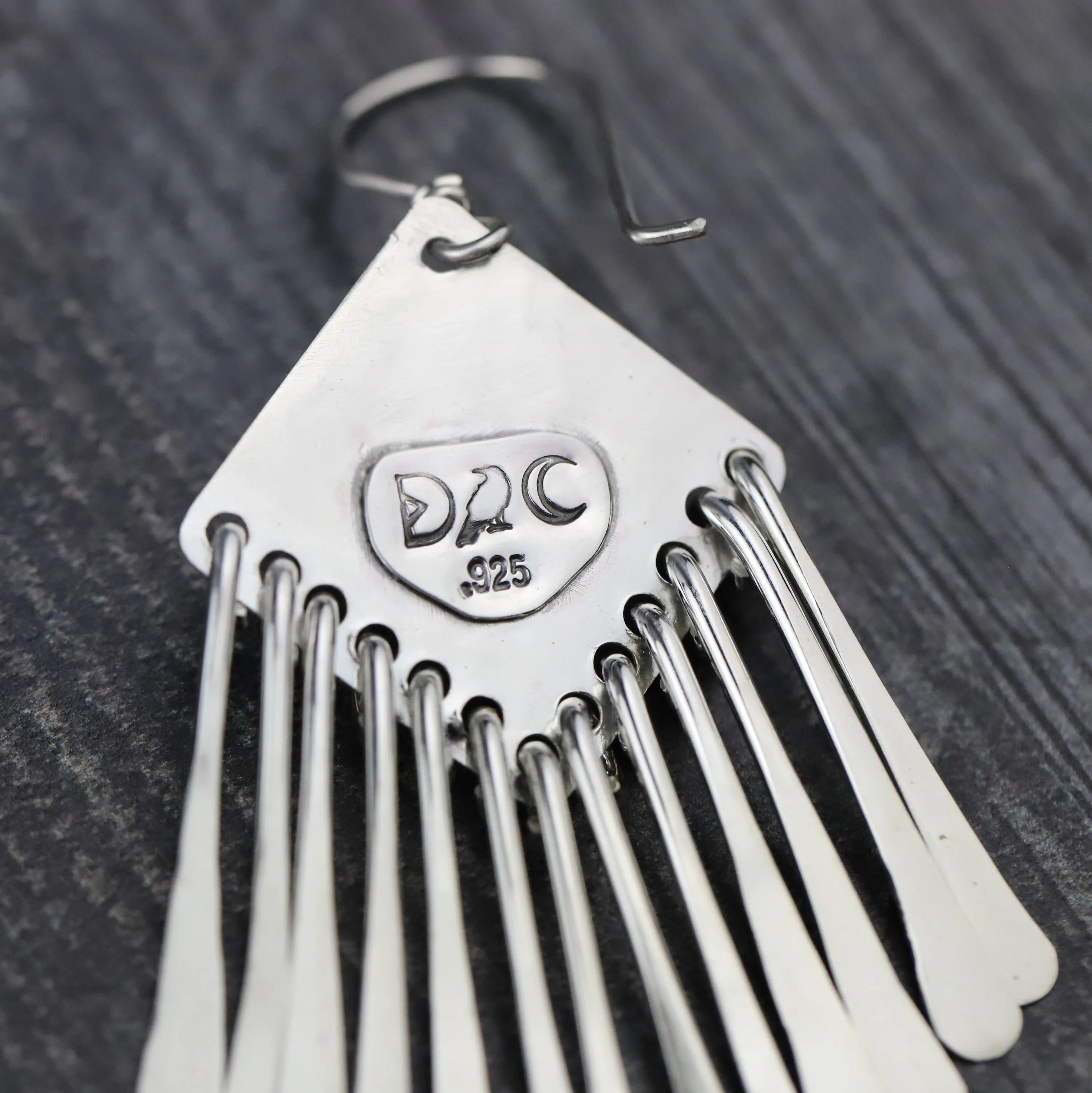 Wear Your Heart White Buffalo Natalie Earrings #1