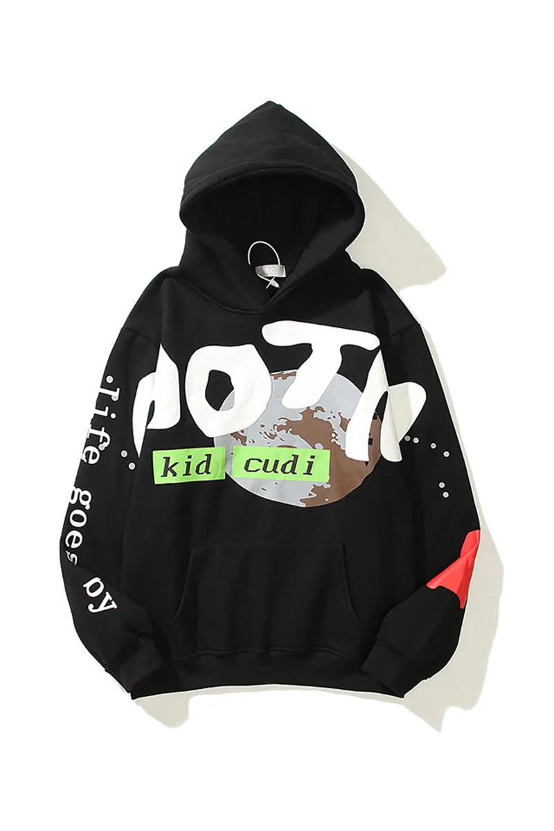 WF0434 Graphic Fleece Hoodie