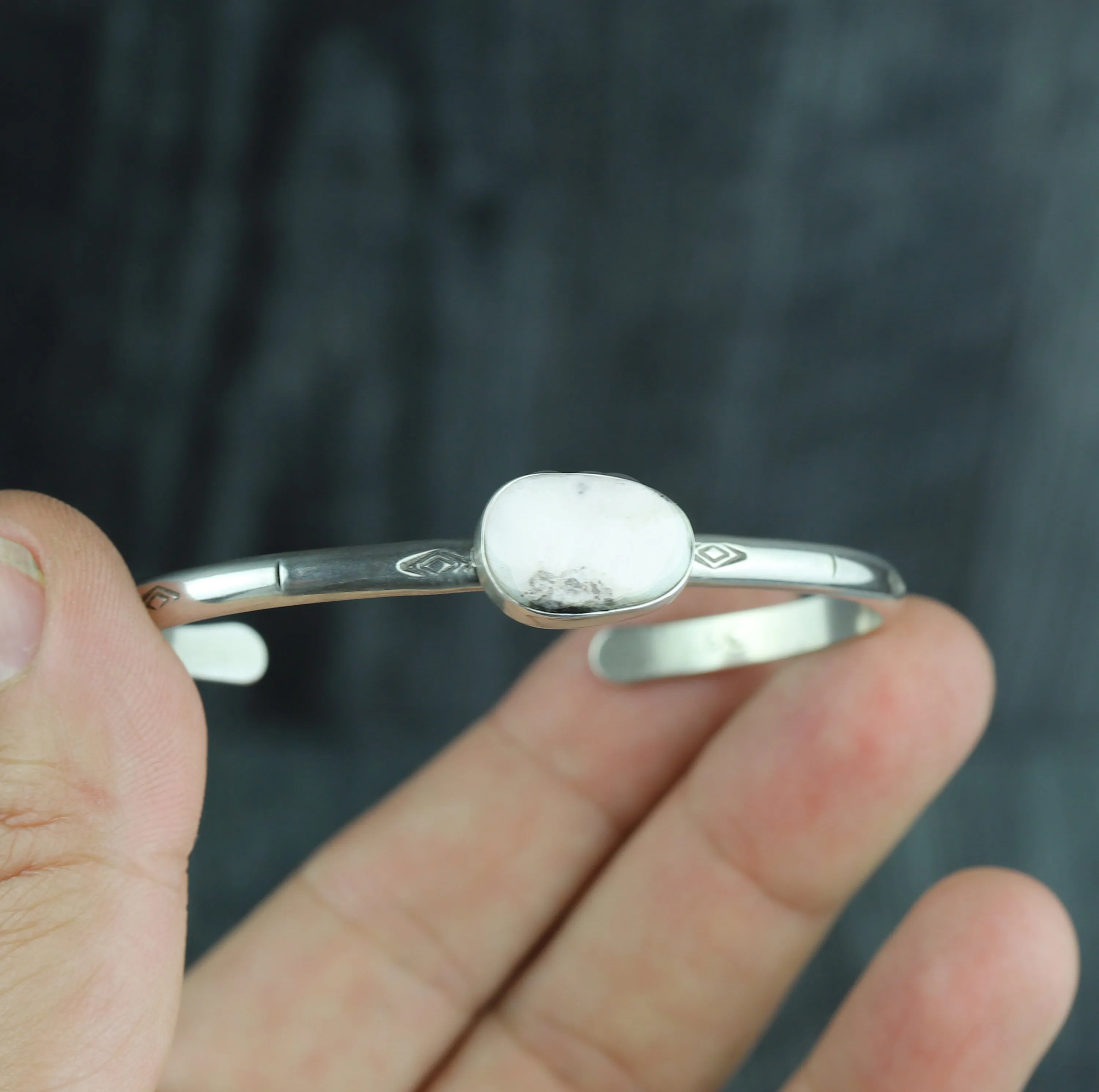 White Buffalo Stacking Cuff No.31