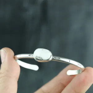 White Buffalo Stacking Cuff No.31