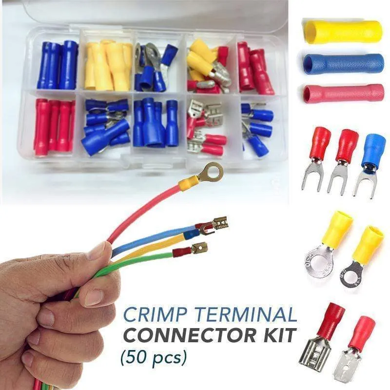 Wire Terminals Crimper Kit