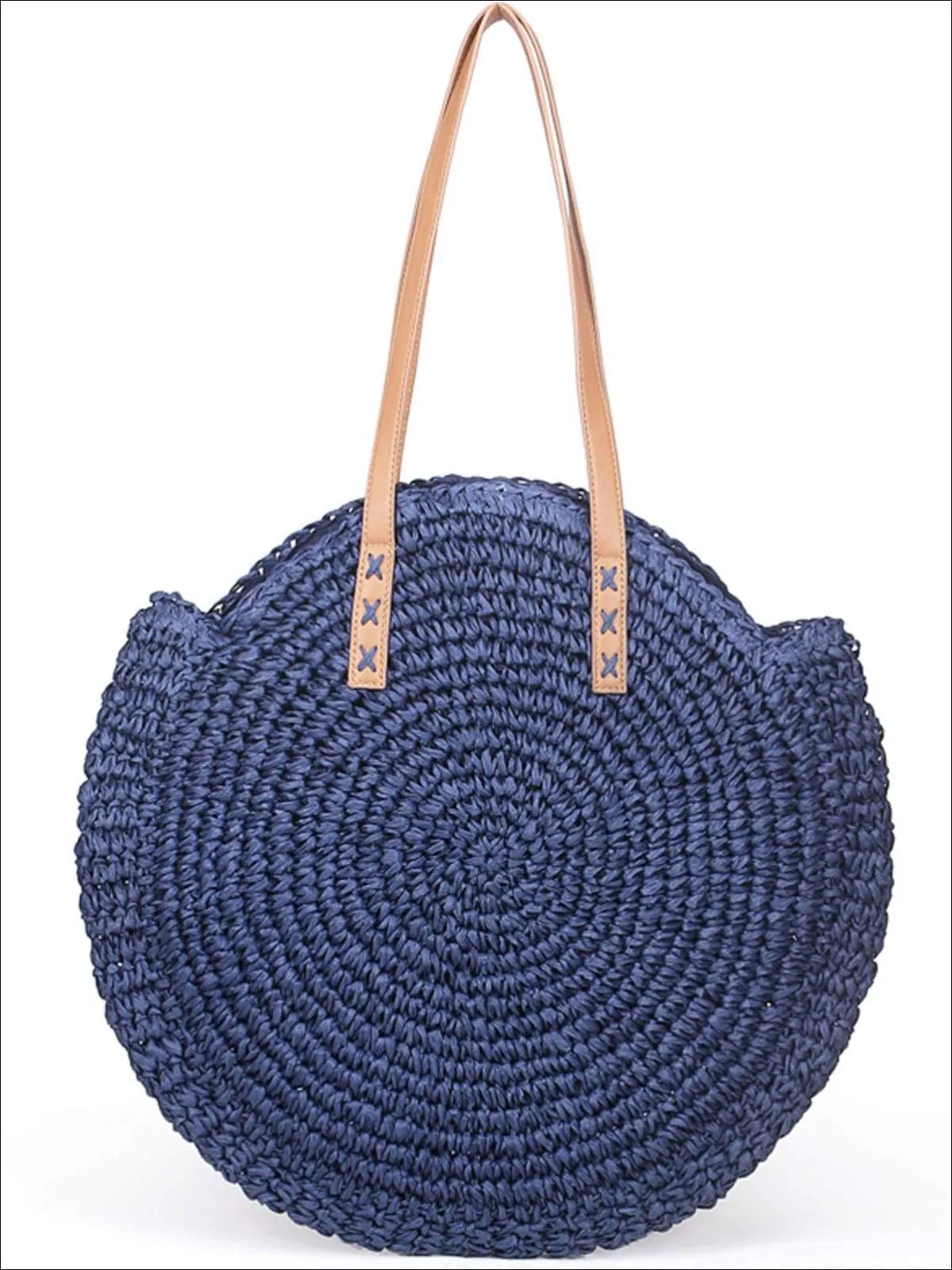 Women's Fashion Oversized Bohemian Straw Shoulder Bag