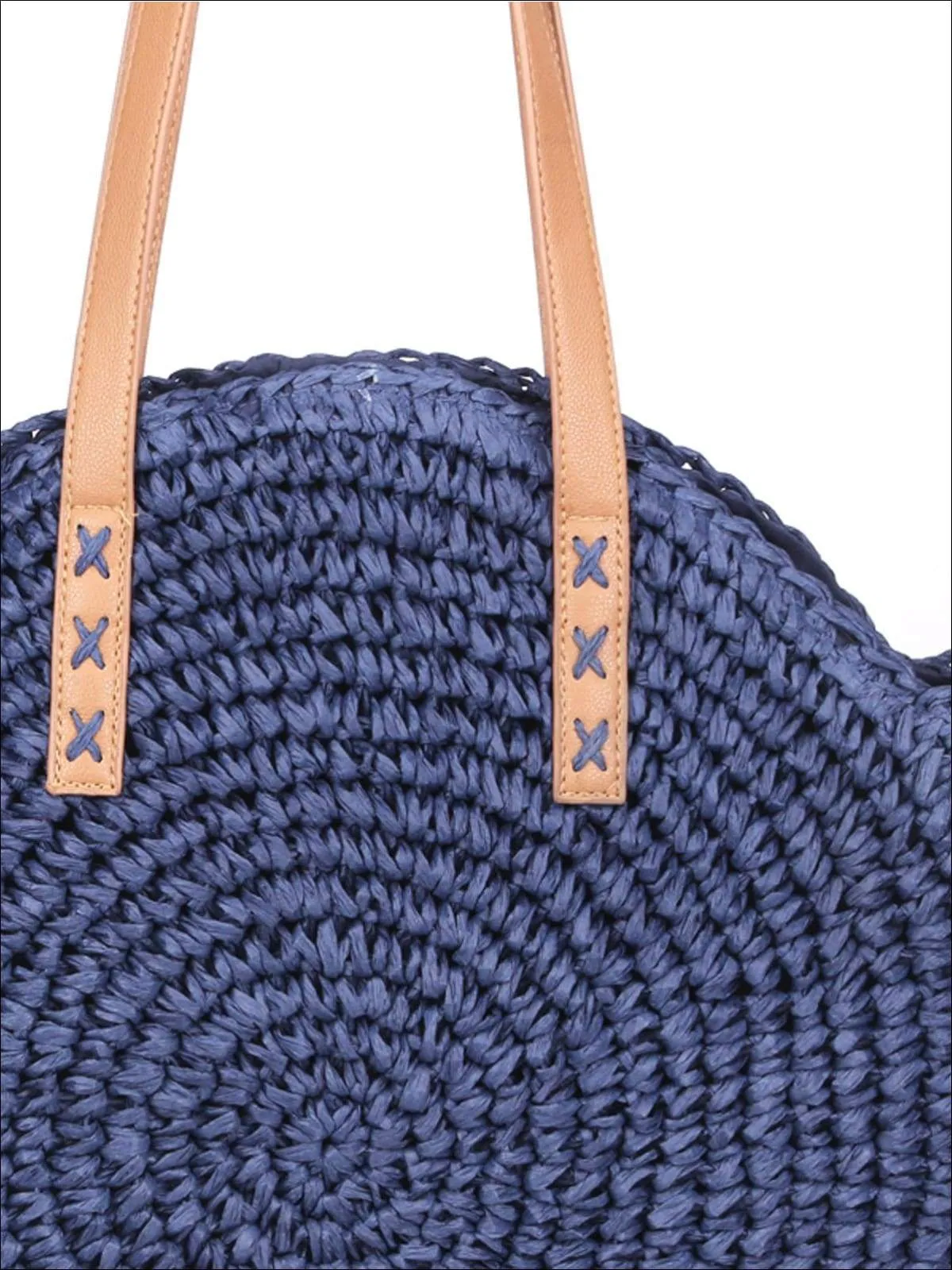 Women's Fashion Oversized Bohemian Straw Shoulder Bag