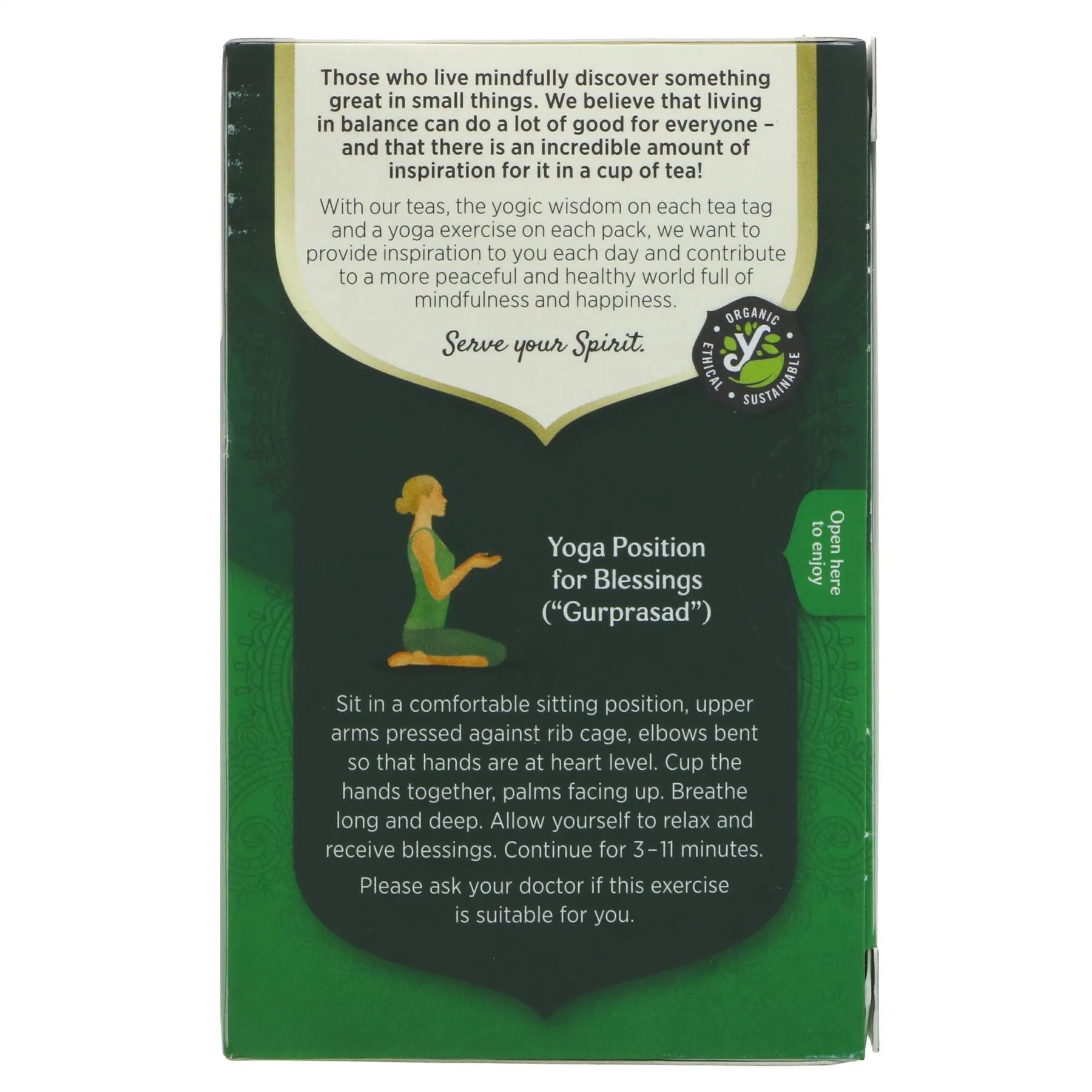 Yogi Tea | Green Balance - Green Tea, L\grass, Peppermint | 17 bags
