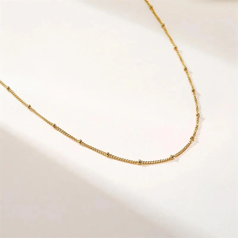 Yrsa Minimalist Gold Necklace