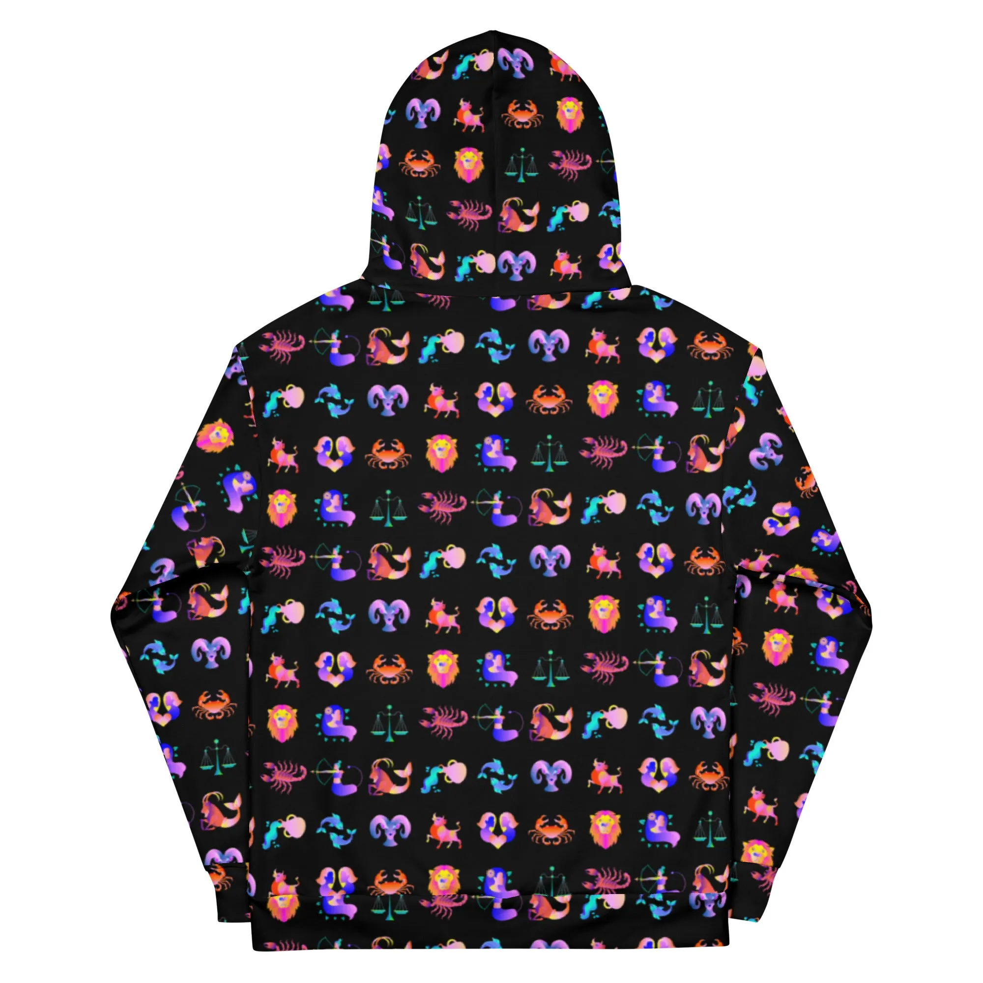 Zodiac Sign Illustration Hoodie